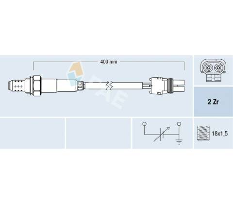 Lambda sonda FAE 77104