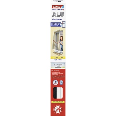 tesa ALU COMFORT 55194-00002-00 sieťka proti hmyzu 1000 mm x 1200 mm biela 1 ks