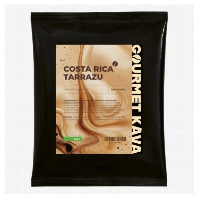 GourmetKava Коста Рика Таразу, зърнова кафе арабика: да, за мока/аеропрес 250g