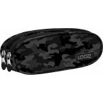 Loozz Ученически несесер Loozz Grey Moro - 2 ципа (5903235716102)