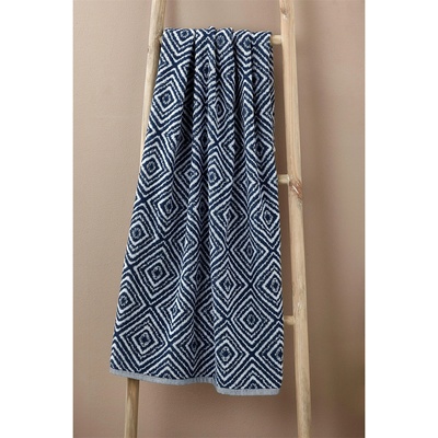 Homelife Хавлиена кърпа Homelife Geo Cube Towel - Navy