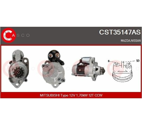 Startér CASCO CST35147AS