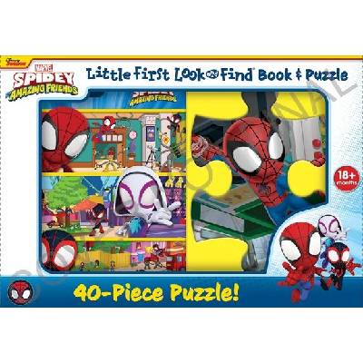 Disney Junior Marvel Spidey and His Amazing Friends: Little First Look and Find Book & Puzzle" - "" ("Pi Kids")(Mixed media product) (9781503769984)