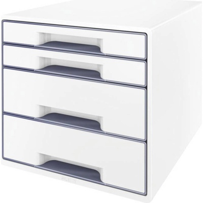 Leitz WOW Cube 5213 box so zásuvkami 4 x DIN A4 zásuviek: 4 biela 5213-20-01