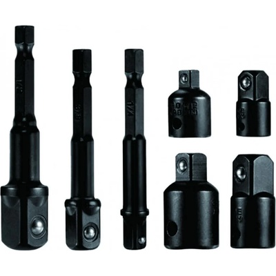 Magnus Комплект адаптери и редуктори за бормашина 7бр (mgs13186b)