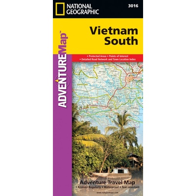 Vietnam Jih Adventure Map GPS komp. NGS