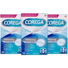 Corega Tabs Whitening U 3 x 30 ks