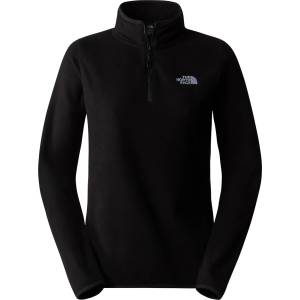 The North Face Дамски поларен пуловер The north face Women's 100 Glacier 1/4 Zip Fleece jumper - TNF Black / Black - размер XS (105-5012-1911)