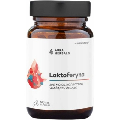 Aura Herbals Laktoferín 100 mg 60 kapsúl