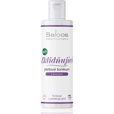 Saloos Calm успокояващ тоник за лице с лавандула 200ml