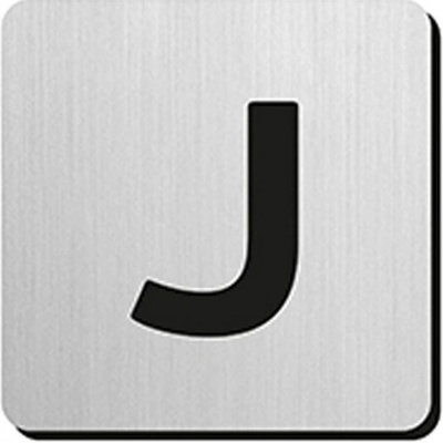 JNF - Piktogram písmeno "J" IN.34.300 - 75 mm - nalepovací