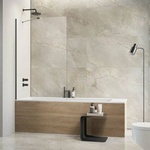 Radaway Modo New PNJ II параван за вана, цвят Gunmetal, матово-прозрачен, 60x150 см, стъкло 8 мм (10006060-92-01)