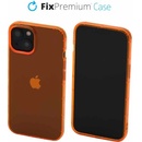 FixPremium Clear iPhone 14 oranžové