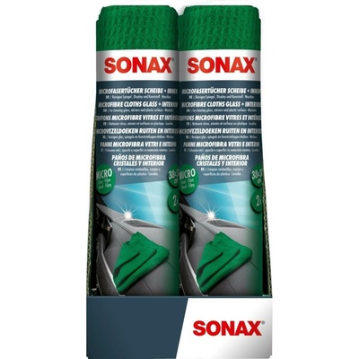 Sonax Utěrka z mikrovlákna na interiér a skla 2 ks