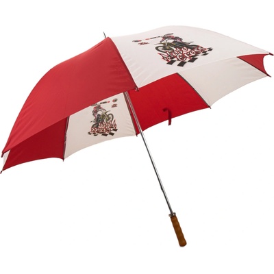 Dáždnik Impliva Umbrella Red-White Moto1