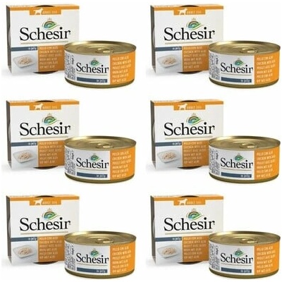 Schesir Kuracie filety s aloe v želé 6 x 150 g