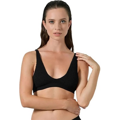 BMYMOON Top Marea bikini top - Black (Black)