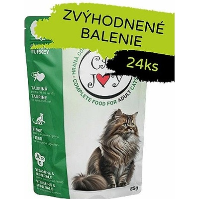 Cat Joy Turkey 24 x 85 g