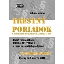 Trestný poriadok s rozsiahlym komentárom a judikatúrou