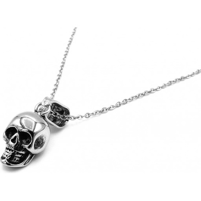 Steel Jewelry Řetízek přívěsek lebka NH240267
