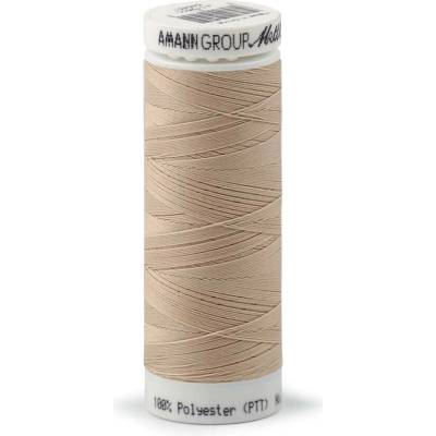 Stoklasa Polyesterové elastické nitě Seraflex Mettler návin 130 m Balení: 5 ks, Varianta: 0537 béžová světlá 0537 béžová světlá