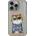 Nimmy Glasses Cool Cat Case за iPhone 15 Pro Max - сив (6971080310911)