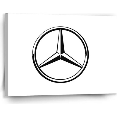 Sablio Obraz Logo 1 Biela - 90x60 cm