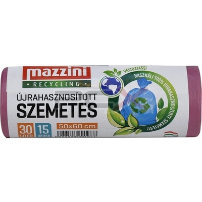 Mazzini РЕЦИКЛИРАНА КОФА ЗА БОКЛУК 30l 15pcs