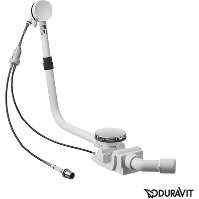 Duravit Shower + Bath - Napúšťacia, odpadová a prepadová súprava, D 791249000001000