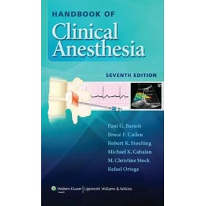 Handbook of Clinical Anesthesia | Paul Barash (2013)