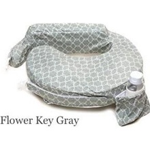 My Brest Friend Kojící polštář Deluxe Flower Key Gray