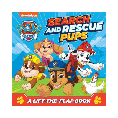 PAW Patrol Search and Rescue Pups: A lift-the-flap book