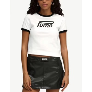 PUMA Future Archive Graphic Slim Tee White - magazinko
