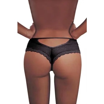 Q-Lingerie Дантелени бикини Paris черни размер