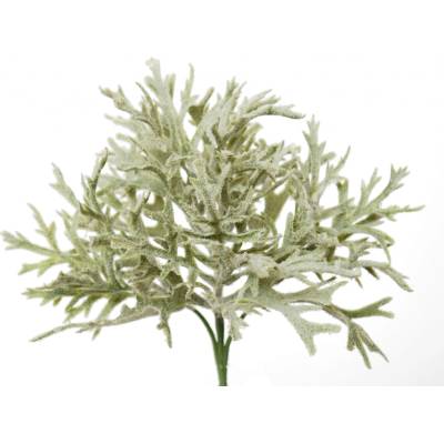ILA Umělá rostlina Platycerium Bush (30cm) - zasněžená