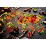 Enjoy - Puzzle World Map in Spices - 1 000 piese