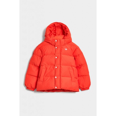 Gant Relaxed Puffer Jacket Tomato Red