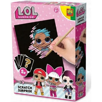 Ses Creative L.O.L. Vyškrabávacie obrázky 5 obrázkov