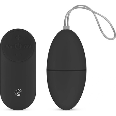 EasyToys - Вибриращо яйце с дистанционно управление - Черно