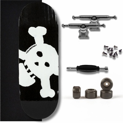 Blackriver Fingerboard Starter Set X-Wide 33,3 5PLY New Skull White