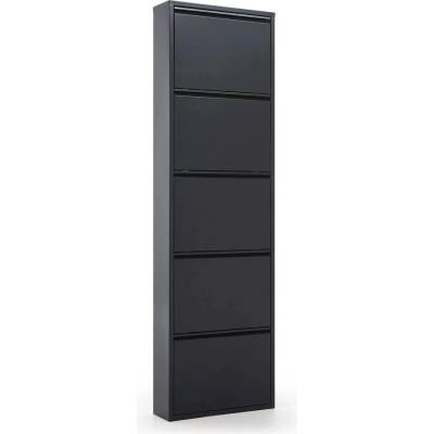 Kave Home Ode antracitový 50x169x15 cm