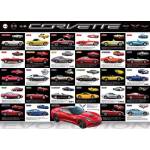 EUROGRAPHICS - Puzzle Corvette Evolution - 1 000 piese