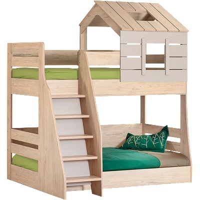 Carmen Двуетажно детско легло my house - ляво