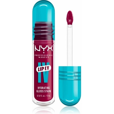 NYX Professional Makeup Lip IV dlhotrvajúci lesk na pery s hydratačným účinkom Magenta Mist 5 ml