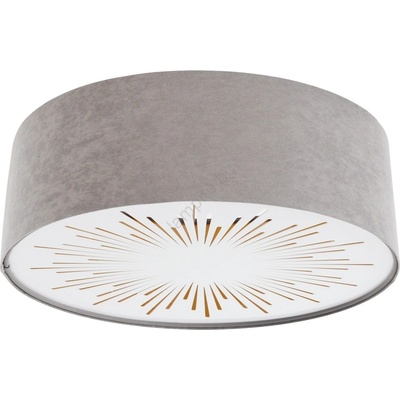 BPS Koncept Плафон RAYS 2xE27/60W/230V Ø 60 см сив (BS0705)