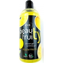 Eva Natura Beauty Fruity Yellow Fruits sprchový gel s vůní žlutého ovoce 400 ml