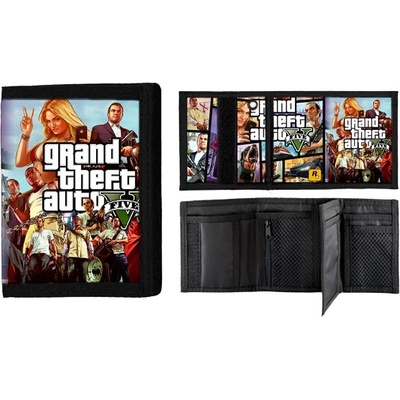 Grand Theft Auto V GTA 5 motív 2 peněženka