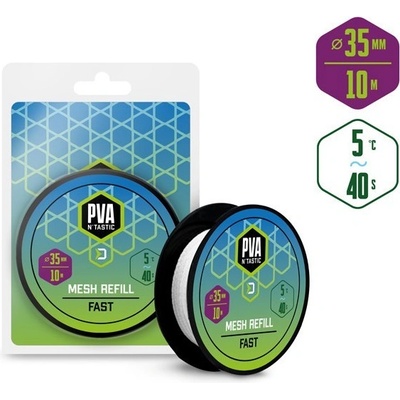 Delphin Pančucha náhradná PVA n´tastic QUICK 10m 35mm