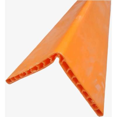 Ochrana hran z PE - typ CP02 oranžová, 19x190x190mm, délka 2m, OVASLING 19x190x190mm, 2m