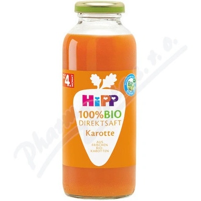 Hipp Štava mrkvová 100% Bio 330ml